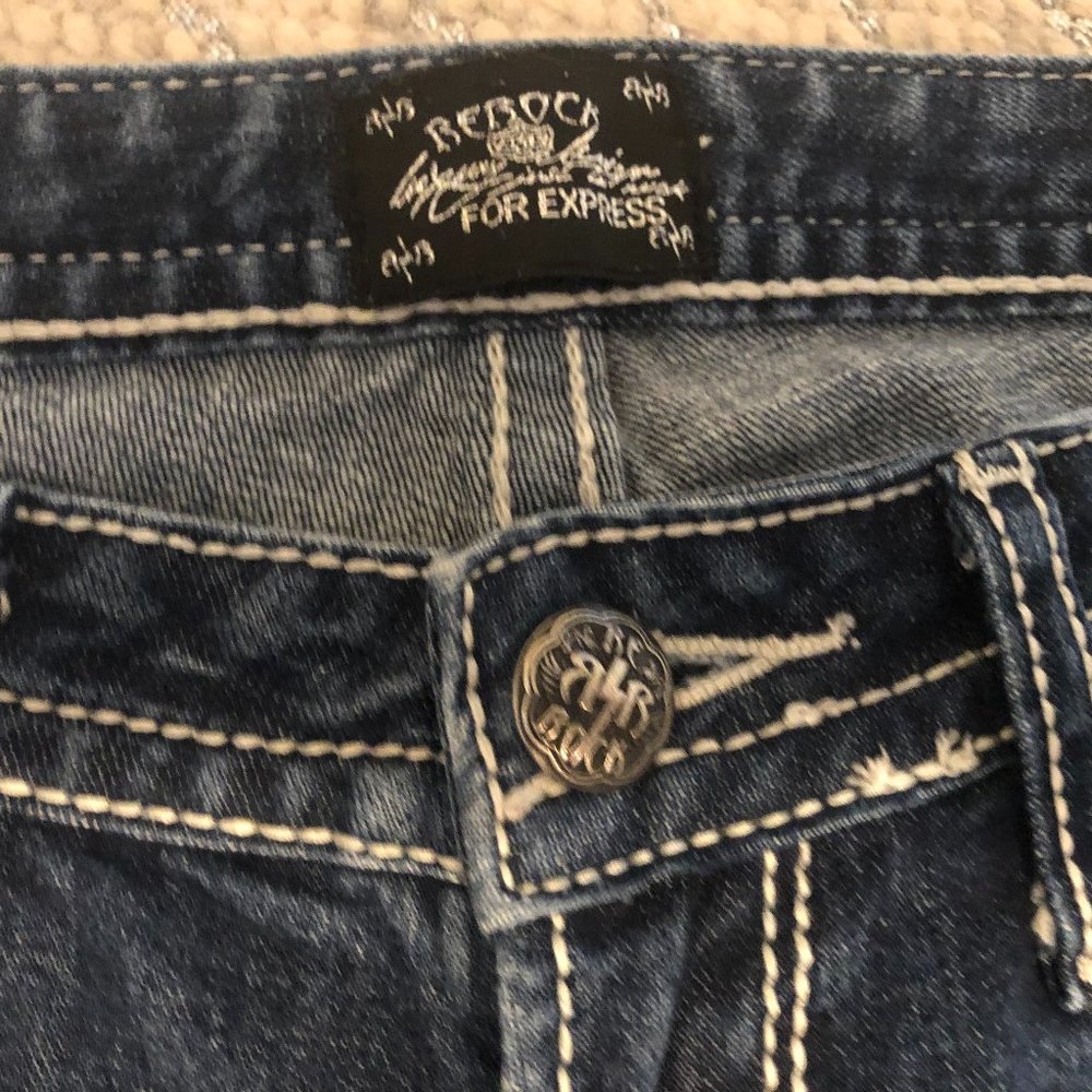 Express Skinny Ankle Jeans - Picture 6 of 11